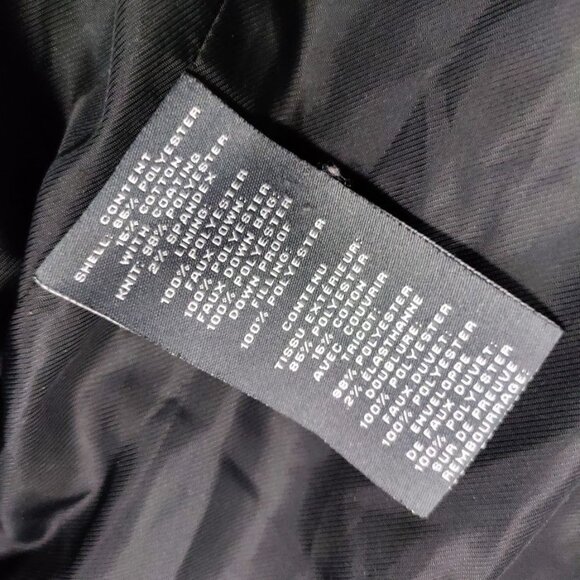 Vince Camuto Black Mid Down Quilter Winter Puffer Size S - Picture 12 of 14